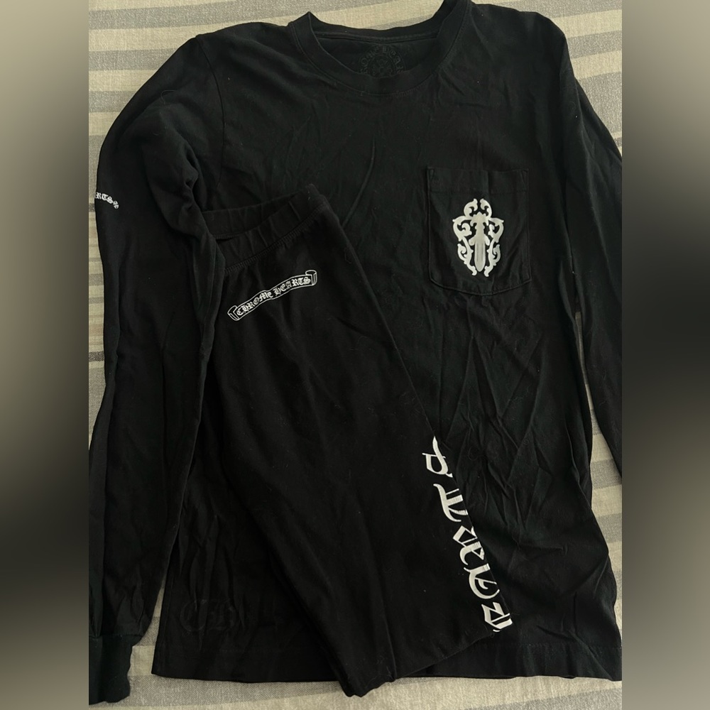 Two-piece Chrome Hearts set